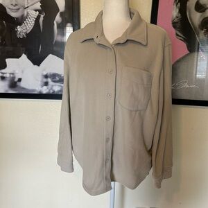 GAP Cream Fleece Jacket